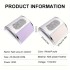 Cross border popular nail art vacuum cleaner, nail polishing vacuum cleaner, high-power dust suction, hand pillow dual-use tool in stock