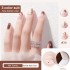 Internet celebrity tri color solid nail polish cream glue 2022 new Japanese style canned popular color nail salon 12 colors to choose from