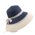 Straw hat women's summer lace big brim women's sun hat looks small Japanese vacation beach sun hat