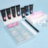 Cross border nail crystal extension glue set, nail tool set, UV phototherapy lamp factory stock, direct delivery