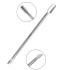 Spot wholesale nail steel push stainless steel double head trimming tool beauty nail push trimming nail tool