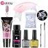 8-piece crystal extension glue set, phototherapy lamp, nail art, nail plate, brush, cleaning tool in stock