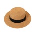 Summer straw hat for women, sun protection, travel, vacation, beach hat, British style, fashionable and versatile, big eave straw woven hat for men