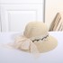 Internet celebrity sun hat, adult straw hat, women's beach beach trip sun hat, vacation sun protection big eave hat, summer manufacturer