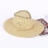 Wholesale men's Western cowboy hat, foldable women's grass woven beach sun shading jazz hat, supports one piece dropshipping