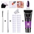 Nail enhancement crystal extension gel tool set Fast extension crystal model gel UV phototherapy gel cross-border