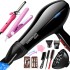 Cross border electric fan set, high wind power, high-power household hair dryer gift box set