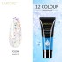 12 color nail glitter extension glue, nail glitter extension glue, painless and fast extension glue, glitter crystal extension glue