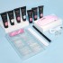 Cross border nail crystal extension glue set, nail tool set, UV phototherapy lamp factory stock, direct delivery