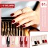 2022 New 6-color cream solid gel eye shadow combo pack phototherapy nail polish gel set cross-border