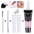 Nail enhancement crystal extension gel tool set Fast extension crystal model gel UV phototherapy gel cross-border