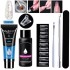 Cross border ML 7-piece nail crystal extension glue set factory stock straight nail tools