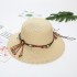 2023 Summer Parent Child Hat Ethnic Wind Grass Hat Tassel Shell Pendant Fisherman's Hat Beach Travel Pot Hat