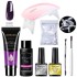 Cross border nail crystal extension glue set, phototherapy lamp, nail plate brush, cleaning water tool set, in stock