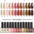 LIMEGIRL cross-border nail care phototherapy glue durable nail care color glue 10 color UV phototherapy glue nail polish glue set