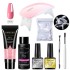 Cross border nail crystal extension glue set, phototherapy lamp, nail plate brush, cleaning water tool set, in stock