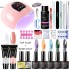 Nail art set, complete set of tools, beginner's home oil and glue shop, phototherapy, mecha oil, nail art shop special new model