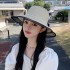 French style straw hat, summer straw hat, women's beach hat, beach sun protection big brim, Korean version, travel photo, versatile straw hat