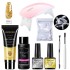 Cross border nail crystal extension glue set, phototherapy lamp, nail plate brush, cleaning water tool set, in stock