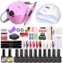 Nail Crystal Extension Gel Nail Oil Jewelry Tool Set for Beginners Full Set of Nail Tools and Instruments