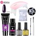 8-piece crystal extension glue set, phototherapy lamp, nail art, nail plate, brush, cleaning tool in stock