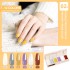 2022 New 6-color cream solid gel eye shadow combo pack phototherapy nail polish gel set cross-border