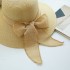 Summer hat women's sun shading fashion ribbon bow tourism beach hat trendy summer sun protection vacation gift