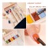 2022 New 6-color cream solid gel eye shadow combo pack phototherapy nail polish gel set cross-border