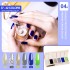 2022 new 3-color/6-color nail enhancement solid gel cream nail polish eye shadow box packaging cross-border quick drying