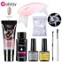 8-piece crystal extension glue set, phototherapy lamp, nail art, nail plate, brush, cleaning tool in stock