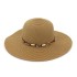 New sunshade beach hat with large brim, Korean version versatile women's straw hat, summer beach vacation sun protection sun hat