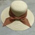 Liu Yifei's Straw Hat Women's Summer Foldable Beach Hat Sunshade Hat Bow Fisherman's Hat Sunscreen Sun Hat