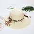 2023 Summer Parent Child Hat Ethnic Wind Grass Hat Tassel Shell Pendant Fisherman's Hat Beach Travel Pot Hat