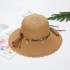 2023 Summer Parent Child Hat Ethnic Wind Grass Hat Tassel Shell Pendant Fisherman's Hat Beach Travel Pot Hat