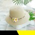 Korean version sun hat for children, summer sun hat, sun protection, versatile beach and leisure travel, big edge grass hat trend