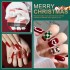 Cross border new Christmas 6-piece nail polish adhesive, cross-border phototherapy adhesive, long-lasting nail polish adhesive, small set for nail salons