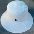 Straw hat women's beach big brim sun protection and shading M top hat dome hat fisherman beach hat versatile trendy brand hat