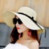 Summer women's large brimmed straw hat for outdoor sun protection and sun shading, Korean version folding beach vacation, large straw hat on special offer