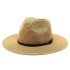 Cowboy Jazz Straw Hat Sun Hat Straw Hat Beach Hat Men and Women Summer Outdoor Hat