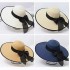 Sun hat women's summer trendy versatile sun protection outdoor travel big edge sun hat foldable beach butterfly grass hat