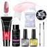 Cross border nail crystal extension glue set, phototherapy lamp, nail plate brush, cleaning water tool set, in stock