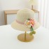 Baby sun hat summer thin cool hat sunscreen sun hat cute girl beach princess children's straw hat bag