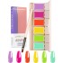 2022 New 6-color cream solid gel eye shadow combo pack phototherapy nail polish gel set cross-border