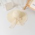 Dayan Beach Straw Hat Women's Summer Travel Vacation Sunscreen Hat Haired Bow Big Hat Eaves Sunscreen Hat Wholesale