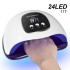 48W nail lamp, light therapy lamp, fast drying LED baking lamp, nail polish glue lamp, UV curing lamp, non blackhand nail enhancement instrument