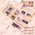 2022 new 3-color/6-color nail enhancement solid gel cream nail polish eye shadow box packaging cross-border quick drying