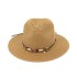 Summer men's and women's straw hats Instagram fashion rice bead sun hat Panama straw hat retro bohemian style sun hat