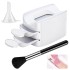 New nail powder recycling box tool, loose powder glitter, micro diamond magic mirror powder, woolen powder, crushed diamond powder storage set