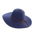 Summer beach straw hat children Korean version trendy seaside big hat brim sun protection and sunshade travel vacation versatile big brimmed cool hat