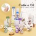 New nail care ball flange oil ball design dry cracking nail care nutrient oil nail polish cross-border crack prevention